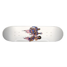 2009 Stars group Custom Skate Board