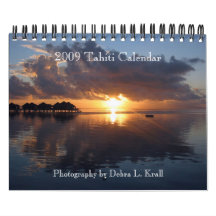 2009 Tahiti Calendar - Small 7x11