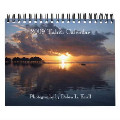 2009 Tahiti Calendar - Small 7x11 by kralld