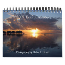 2009 Tahiti Calendar - Small 7x11
