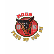 2009 - The Year of the Ox t-shirts