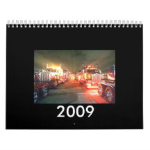 2009 truck calender calendars