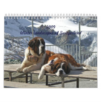 2009, Winter landscapes of Switzerland calendars