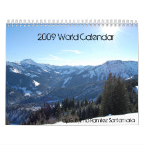2009 World Calendar, by Guillermo Ram...
