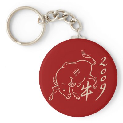 2009 year of the ox  - new year keychains by strk3
