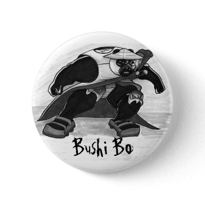 200res, Bushi Bo Pinback Buttons by timshady937