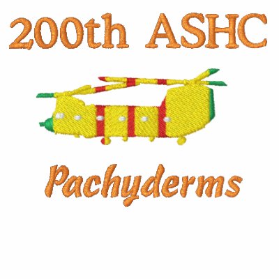 200th ASHC Vietnam CH-47 Embroidered ShirtC 200th ASHC Vietnam CH-47 Embroidered ShirtC