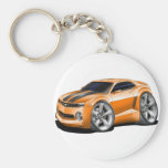 2010-11 Camaro Orange-Black Car Key Chain