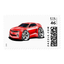 2010-11 Camaro Red Car Stamps