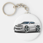 2010-12 Camaro White-Black Car Keychains