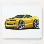 2010-12 Camaro Yellow-Black Car Mousepads