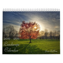 2010-2011 Landscape Calendar
