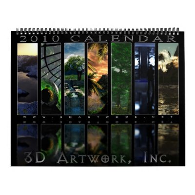 2010 3D Artwork Calendar by 3dartwork