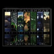 2010 3D Artwork Calendar