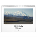2010 Alaska Odyssey calendars