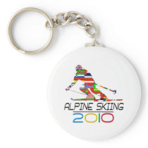 2010: Alpine Skiing Keychains
