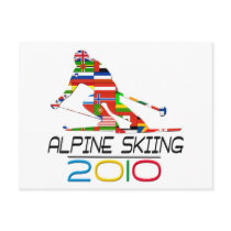 2010: Alpine Skiing Post Cards