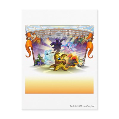 2010 Altador Cup Postcards by neopets