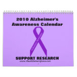 2010 Alzheimer's Awareness Calendar...