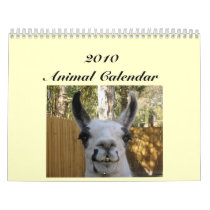 2010 Animal Calendar