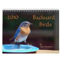 2010 Backyard Birds calendar