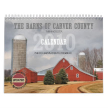 2010 Barns of Carver County Calendar (2012 ed.)