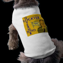 2010 Bill Lockyer Doggie Tank Top pet clothing by elfyboy 2010 Bill Lockyer Doggie Tank Top pet clothing