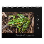 2010 blacqbook creatures calendar