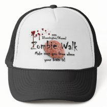 2010 Bloomington/Normal zombie walk Mesh Hats