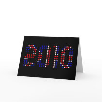2010 British Union Jack flag New Years gifts cards