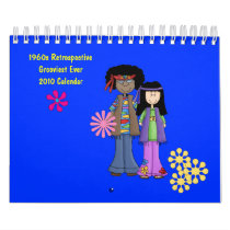 2010 Calendar ~ 1960s Grooviest Retrospective by Regella 2010 Calendar ~ 1960s Grooviest Retrospective