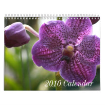 2010 Calendar Flowers