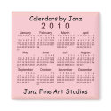 2010 Calendar magnets
