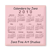 2010 Calendar magnets