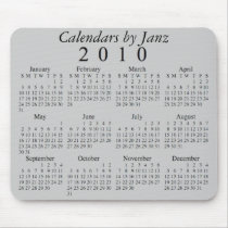 2010 Calendar mousepads