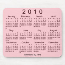 2010 Calendar mousepads
