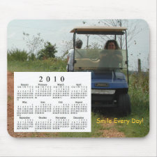 2010 Calendar mousepad