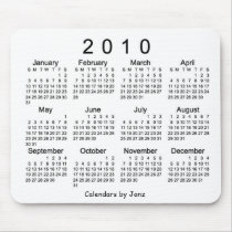 2010 Calendar mousepads