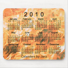 2010 Calendar mousepad