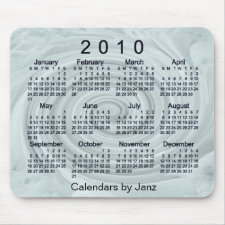 2010 Calendar mousepad