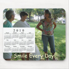 2010 Calendar mousepad
