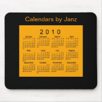 2010 Calendar mousepads