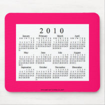 2010 Calendar mousepads