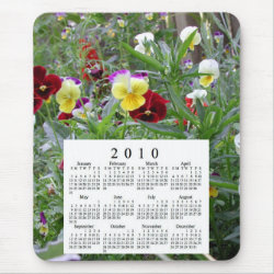2010 Calendar mousepad