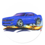 2010 Camaro Blue Car Stickers