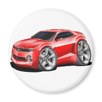 2010 Camaro Red Car magnets