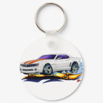 2010 Camaro White-Orange Car keychains by maddmaxart 2010 Camaro White-Orange Car keychains