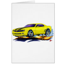 2010 Camaro Yellow-Black Car cards by maddmaxart 2010 Camaro Yellow-Black Car cards