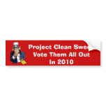 2010 Clean Sweep Bumper Sticker