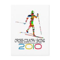 2010: Cross Country Skiing postcards